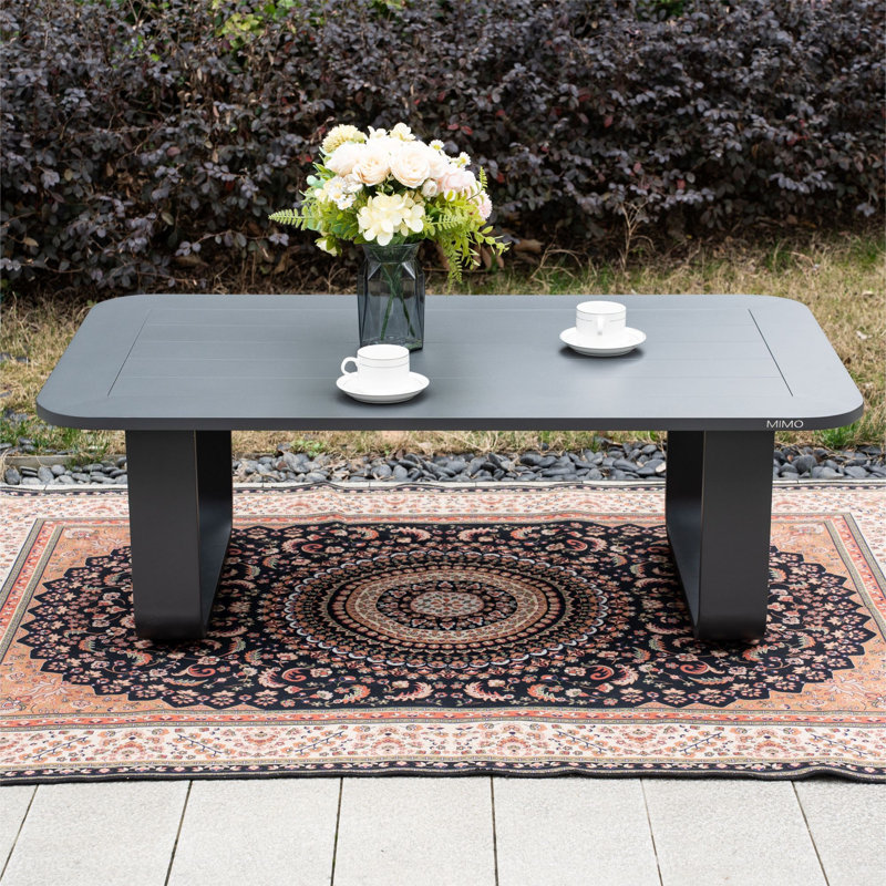 MIMO 120cm Aluminium Coffee Table