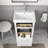 Lumiere 20 In. W X 16 In. D X 35 In. H Single Sink Bath Vanity In White Finish With White Ceramic Top-1720793954