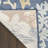  Suncoast 2' x 6' Denim Multicolor Coastal, Nautical & Beach Rug-444128188-436488313