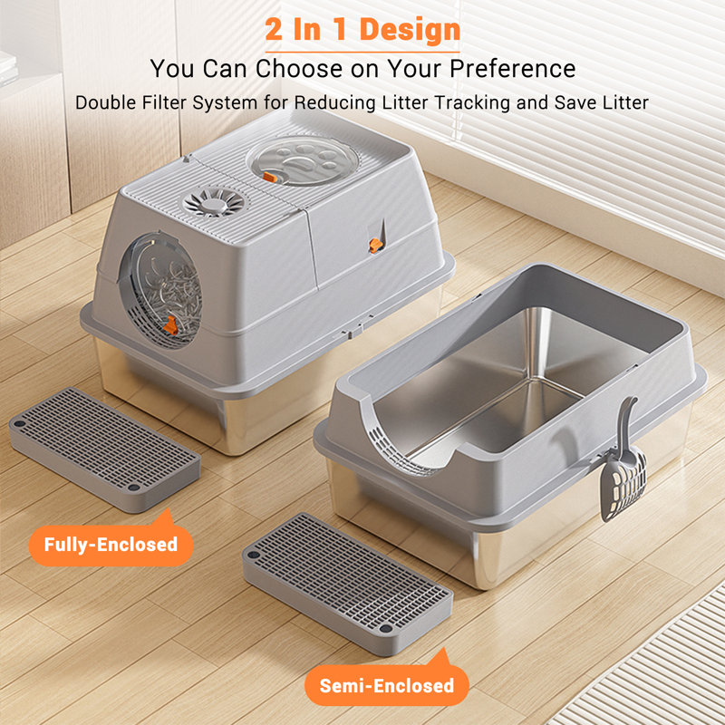 Litter Box, Grey