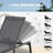 Chaise Lounge Chair Outdoor Patio Lounge Chair With Adjustable 5-Position