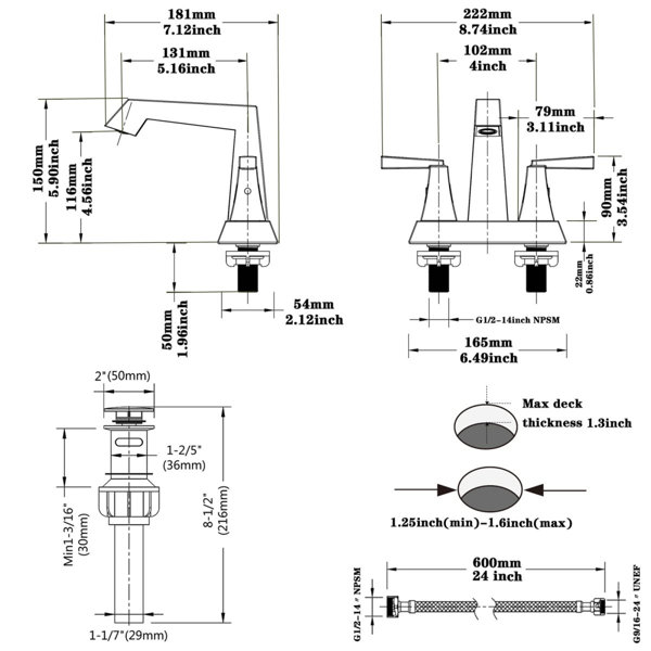 Product Dimensions