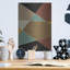 Art mural en métal «Abstract Geometric 8» par Gary Williams, Corrigan Studio®-1189105381