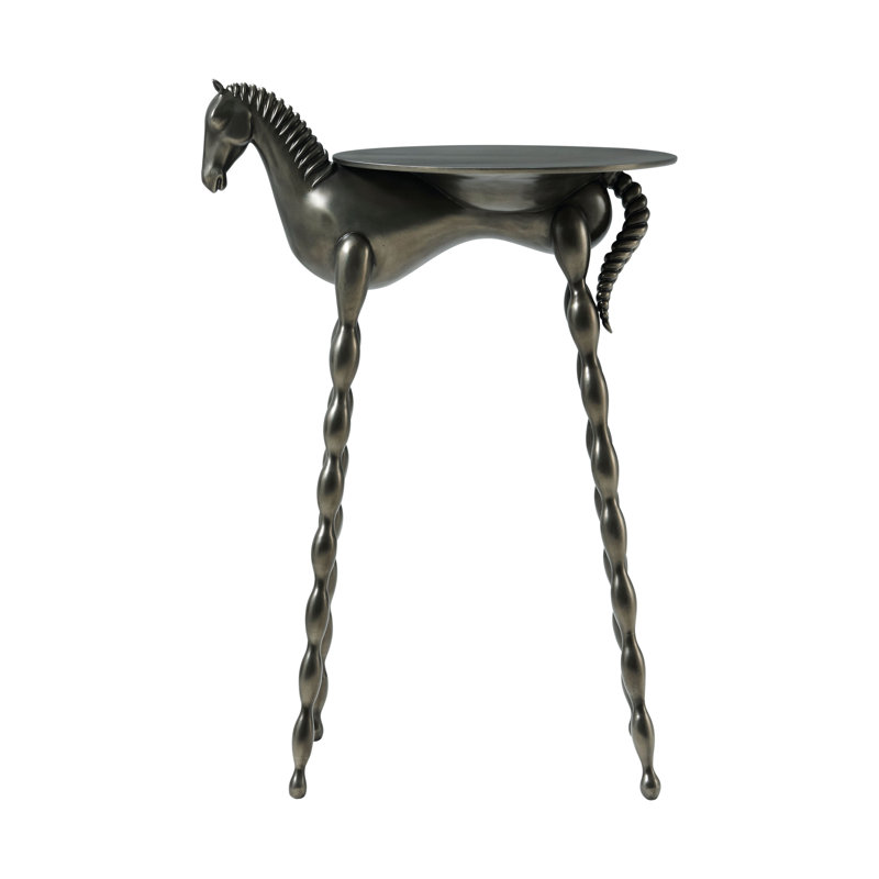 Troy End Table, Volcanic