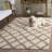 Lapidge Geometric Ivory Area Rug-1895493150