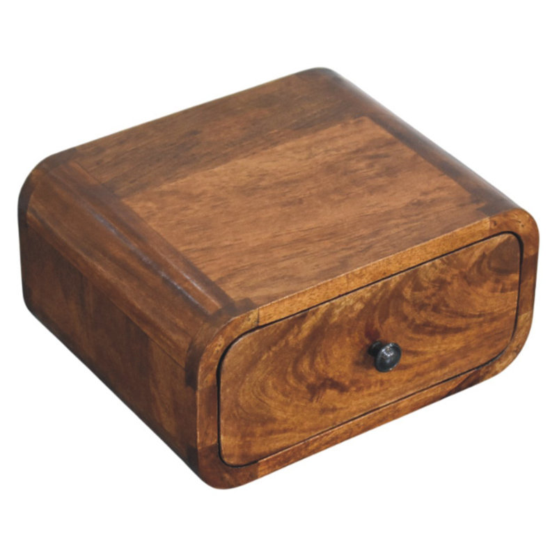 Archeveque 30cm W Solid Wood Bedside Table