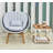 Square Teak Solid Wood Outdoor Coffee Table ,-55841166-55841171
