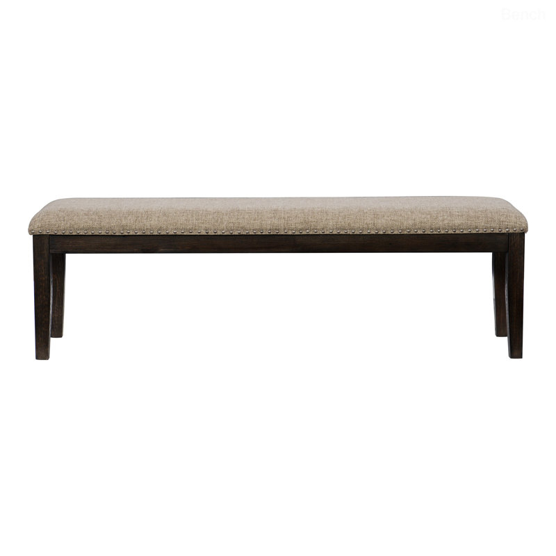 Vanbuskirk Polyester Upholstered Bench