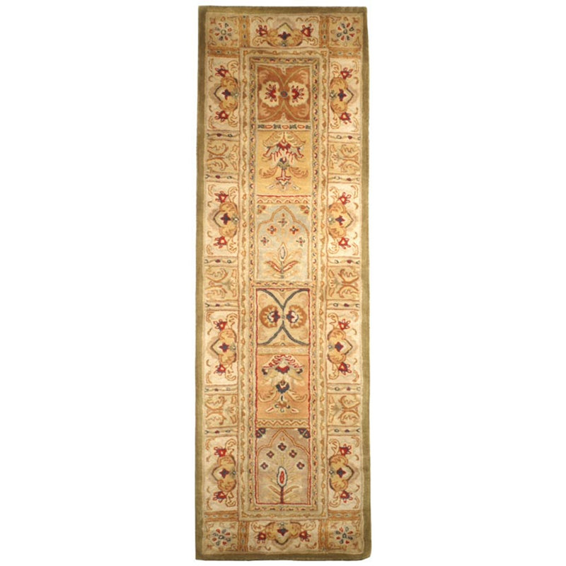 Hand Tufted Wool Oriental Rug, Runner 2'3" x 14'