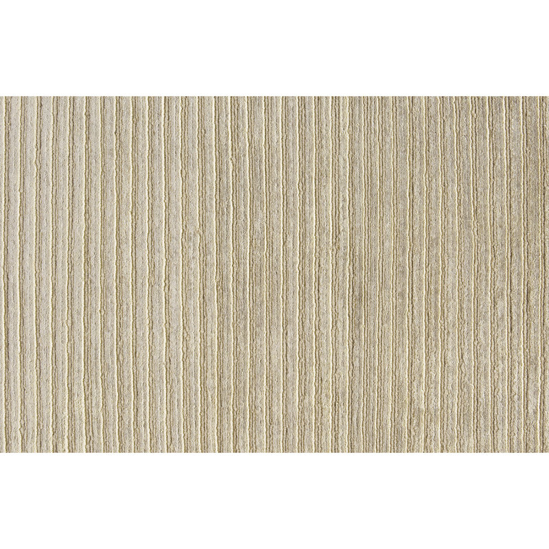 Area Rug in Silver/Gray/Ivory, Rectangle 6' x 9'