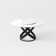 Modern Round Dining Table Sets for 4-6 White Glossy Dining Table with 4-6 Dining Chairs Pre-Assembly