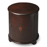 Lawrie 20" W Drum Side Table
