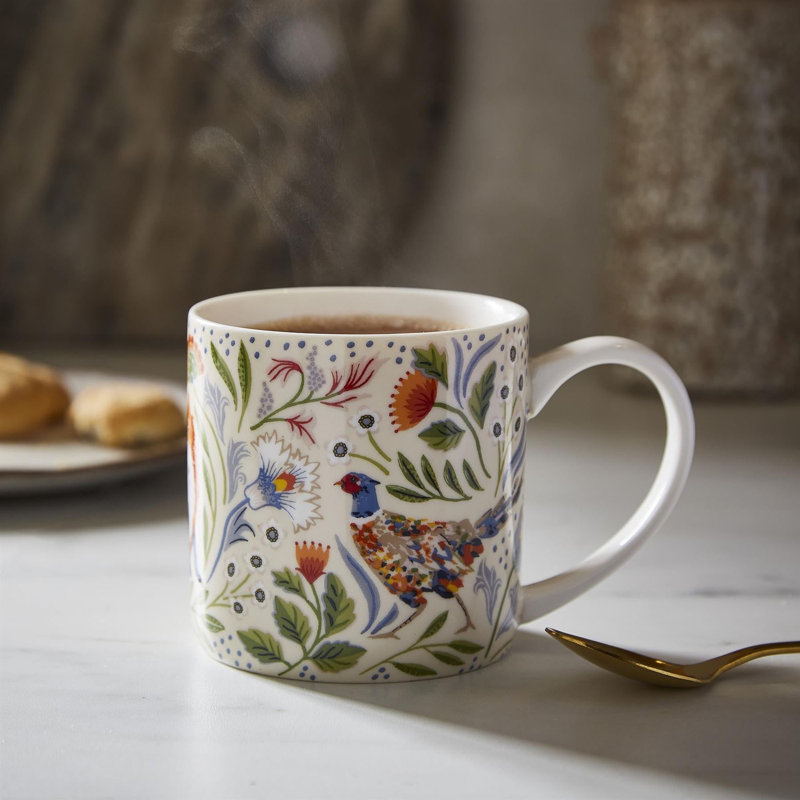Blackthorn Bone China Coffee Mug