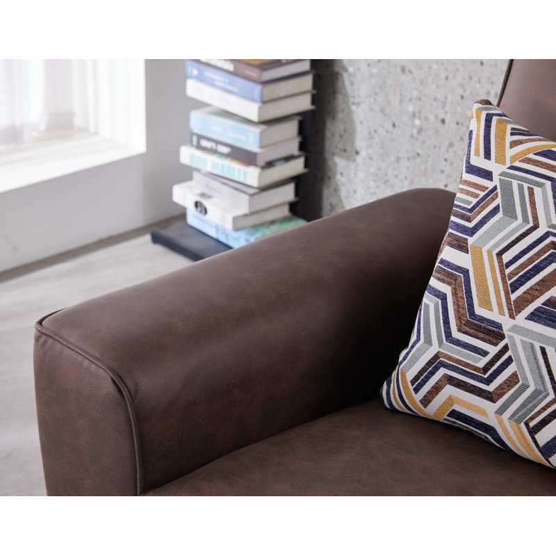 Fauteuil pour meubles de salon, Brun