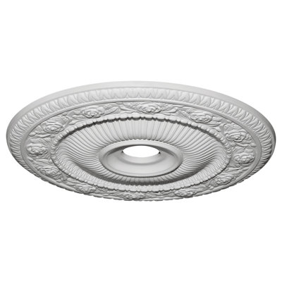 24 médaillons de plafond 24 1/4 po x 3 7/8 po x P 2 po Logan (convient aux auvents jusqu'à 6 1/8 po)