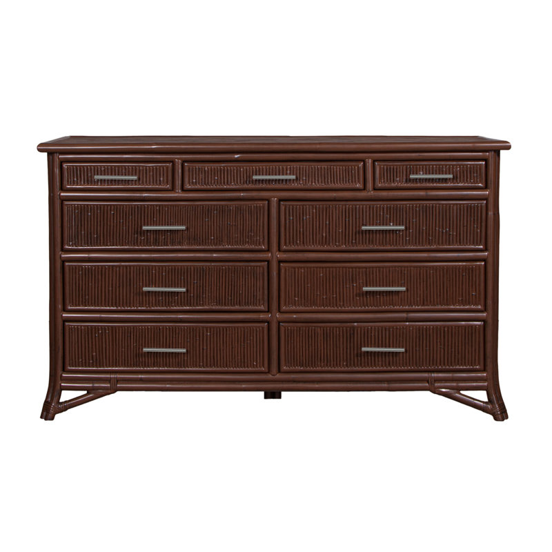 Bermuda 60'' W 9 - Drawer Dresser, Cocoa