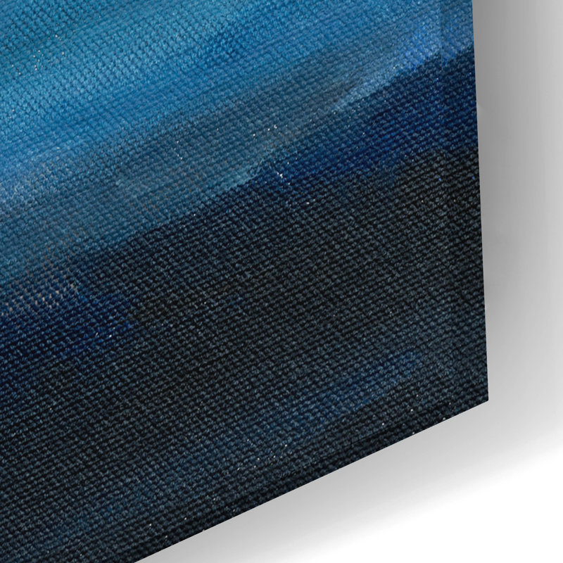 Art mural en verre acrylique épique «White Fish Bay» par Curt Crain, 24 po x 16 po, H 16 po x l 24 po