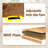  Rectangular Wooden Side Table, Excellent for Small Spaces-869100882-869100886
