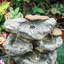 Rock Fountain with Lights