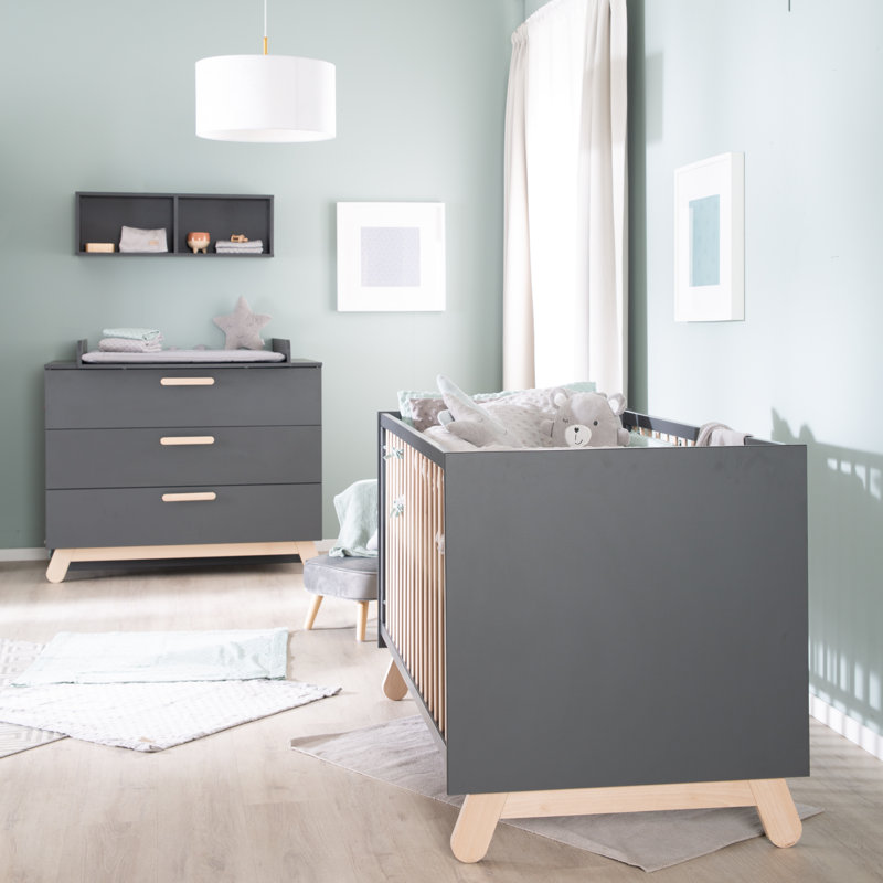 Jara Convertible 2 -Piece Nursery Furniture Set