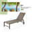Arlenne Outdoor Metal Chaise Lounge with Wheels-1017500804