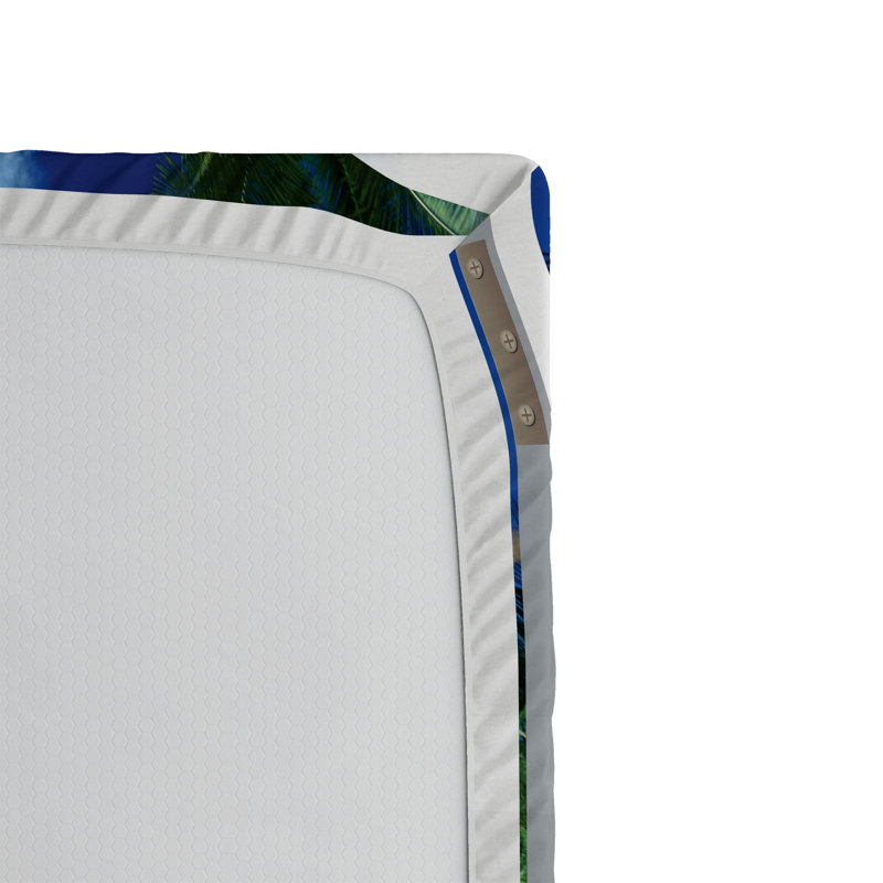 Multicolore Ambesonne, Drap-housse pour lit simple