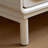 Simple White Wooden Accent Chest