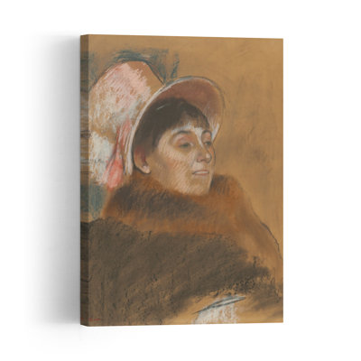 Madame Dietz-Monnin, 1879 Impressionist Abstract Contemporary Portrait Wall Art Print