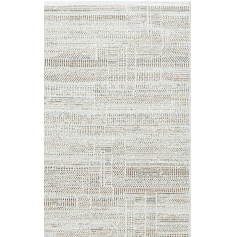 Delvina Performance Abstract Rug, Runner 2'2" x 7'