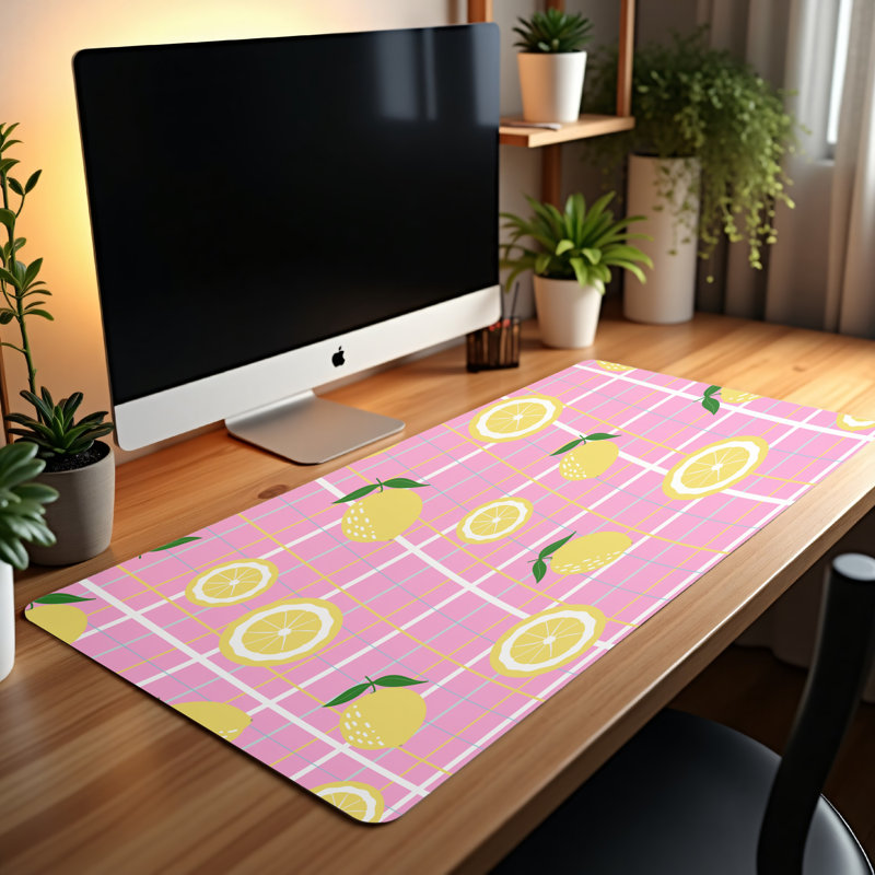 Polyester Desk Pad, 31.5x15.5