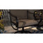 Ensemble de salle à manger de patio en métal pour 6 personnes avec table rectangulaire Leonard-60756094