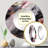 Hurairah Metal Round Mirror
