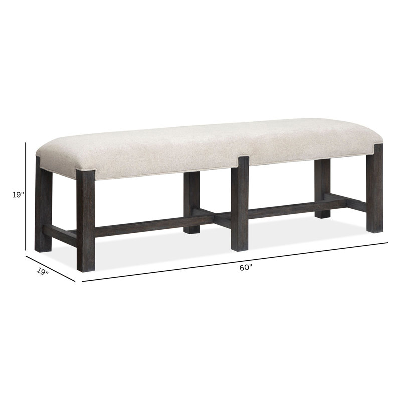 Table de salle à manger rectangulaire avec 2 bancs, 3 pièces: table, 2 bancs