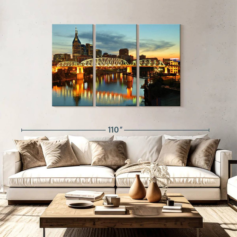 Pont Seigenthaler, Nashville, H 48 po x l 74 po