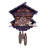  Eight Day Chalet Cuckoo Clock With 12.5 Inch Height Beer Drinker Raising Mug