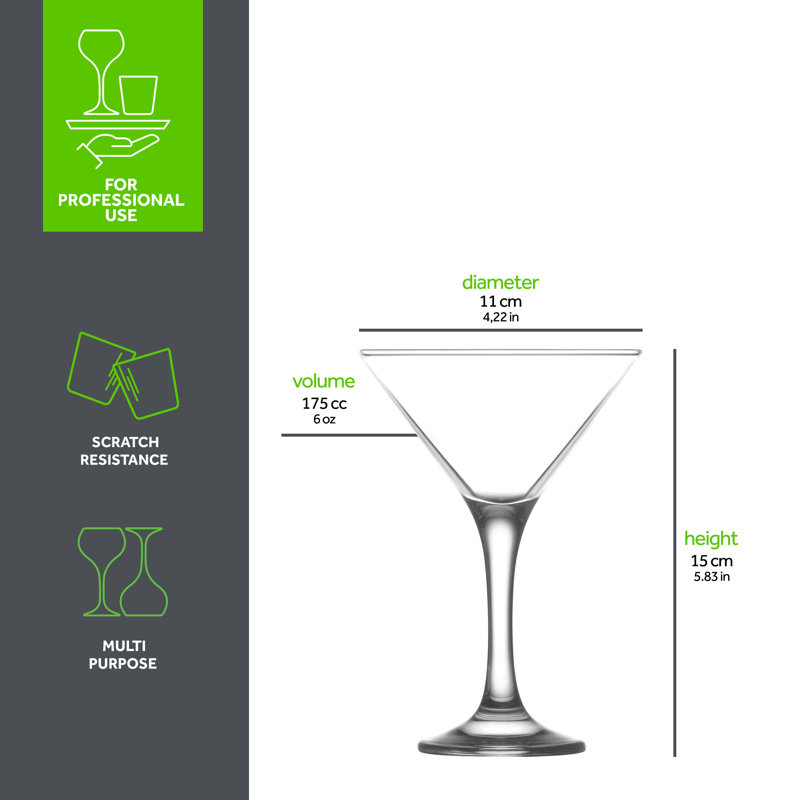 Sofia Martini Glass