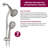 Dual Shower Head 1.8 GPM GPM-62268330