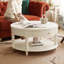 Table de bout ronde Crème fraiche-104977369