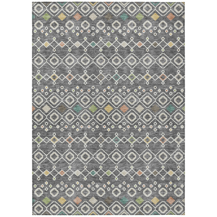 Aleighna Area Rug with Non-Slip Backing