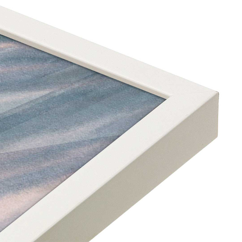 «Beneath the Wildflowers II» par Grace Popp, reproduction d'art, H 12 po x l 8 po, Blanc