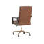 Collin Leather Swivel Office Chair-747214013