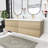 Ryton 72'' Double Sink Wall Mounted Bathroom Vanity with Resin Top-1330667813