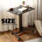 Mobile Rolling Small Table, Adjustable Height Computer Desk-1340532741