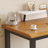 Walnut Rectangular Solid Wood Writing desk-1910082450
