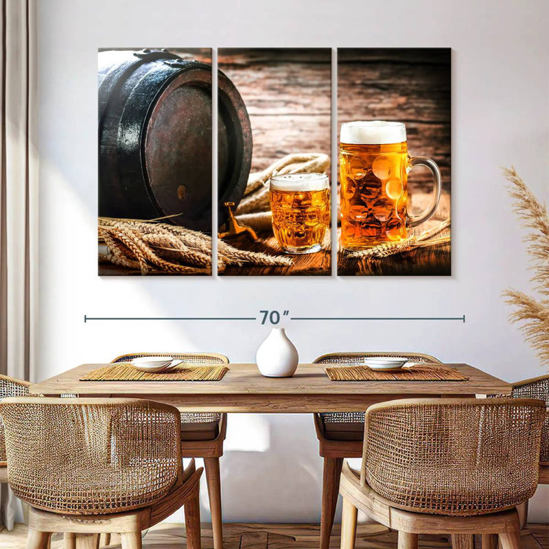 Baril de bière Yarlin, H 42 po x l 65 po