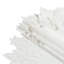 Élégants napperons ronds blancs de la collection Boubacar pour la décoration de table de salle à manger et de Noël-719532992