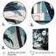 «White and Blue Cityscape Chronicles», reproduction sur toile-88537421-88537420