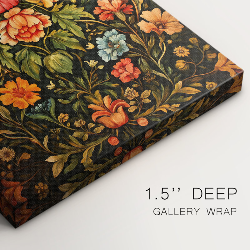 Collection sur toile de la collection XXL de la collection XXII de William Morris - Prêt à accrocher, H 18 po x l 12 po
