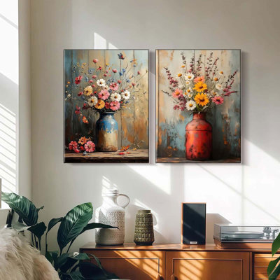 2 Piece Wrapped Canvas Print