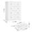 A Set of Two Dressers, 4-Drawer + 5-Drawer Dresser Set,Double Dresser Combo for Bedroom, Entryway, or Living Room-415809619